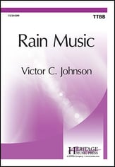 Rain Music TTBB choral sheet music cover